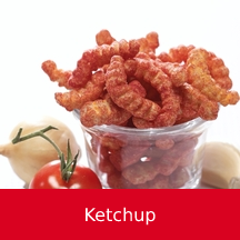 Ketchup zipper snacks